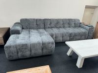 Couch Sofa Polstergarnitur grau Teddy Stoff Nordrhein-Westfalen - Bad Oeynhausen Vorschau