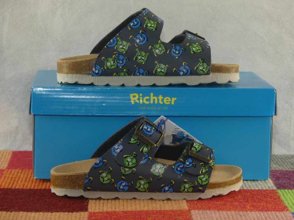 Restposten Richter Kinder Sandalen Pantolette, Neu, Größe 33,37 in Wuppertal