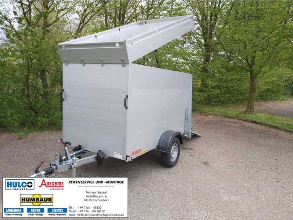 Anssems GTB1200-251x126x118 VT2, neu, PKW-Anhänger, Kofferanhänge in Eschenbach Württemberg