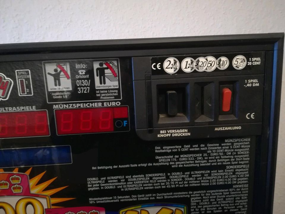 Geldspielautomat für € Münzen in Loose 