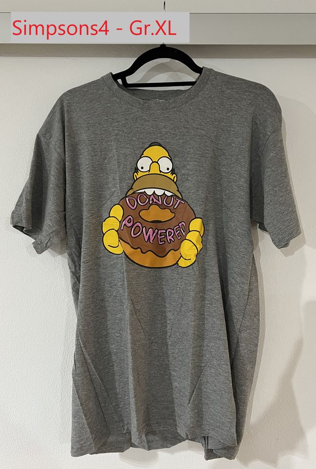 Simpsons T-Shirts Größe L + Größe XL in Eltmann