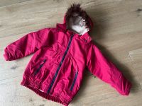 RACOON dicke Winterjacke Mädchen Fell Pink Rot Herzen Gr 116 122 Sachsen - Oderwitz Vorschau