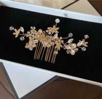 Braut Haarschmuck Hochzeit Haarkamm Gold Hazel von Abrazi Nordrhein-Westfalen - Schleiden Vorschau