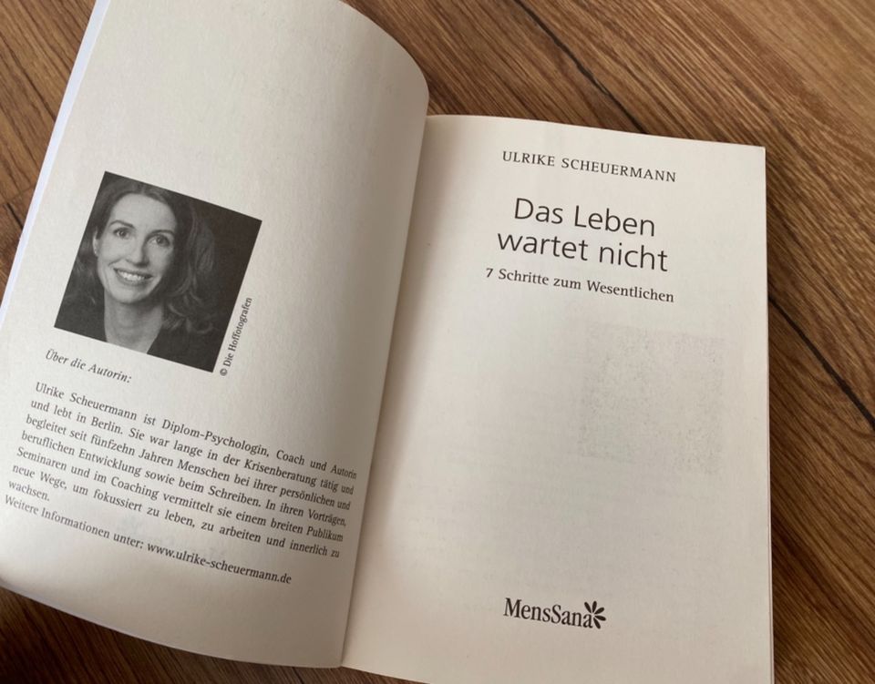 Buch Ulrike Scheuermann Das Leben wartet nicht 7 Schritte zum … in Oldenburg