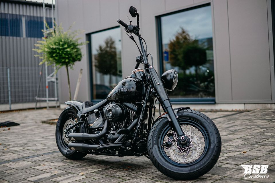 2015 Softail Heritage mit ABS  by BSB Customs mit Jekill & Hyde in Eppertshausen