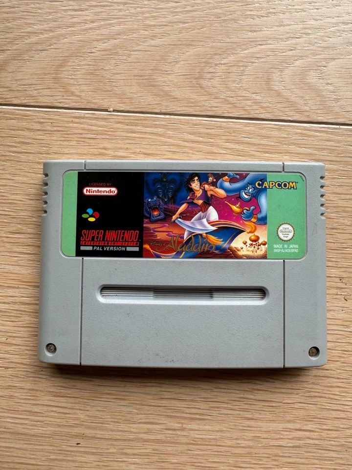 Disneys Aladdin SNES Super Nintendo in Kirchzell