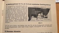 Suche Amazone Miststreuer K17 Z mit Düngerstreuer selten Oldtimer Niedersachsen - Jever Vorschau