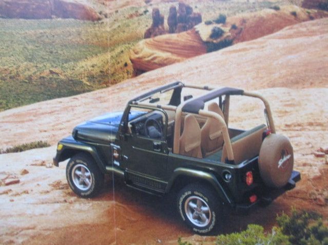 Jeep Wrangler Katalog Broschüre 11/1998 NEU in Minden