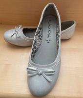Jane Klein Ballerinas Damen Schuhe Slipper grau Silber Gr.40 wNeu Bayern - Hohenfurch Vorschau