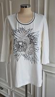 Gerry Weber ⭐️ Langarm Shirt mit Pailletten Stickerei ❌ Gr. 42 Niedersachsen - Drage Vorschau