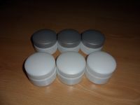 6 Creme Tiegel aus Hartglas weiß, 50 ml, Glas Cremedose Cremeglas Niedersachsen - Bockhorn Vorschau
