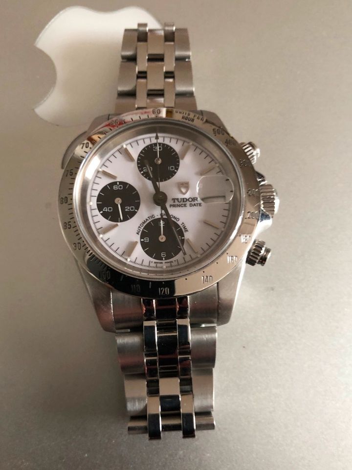 Tudor Prince Date Chrono Time 79280 Panda Dial in Essen