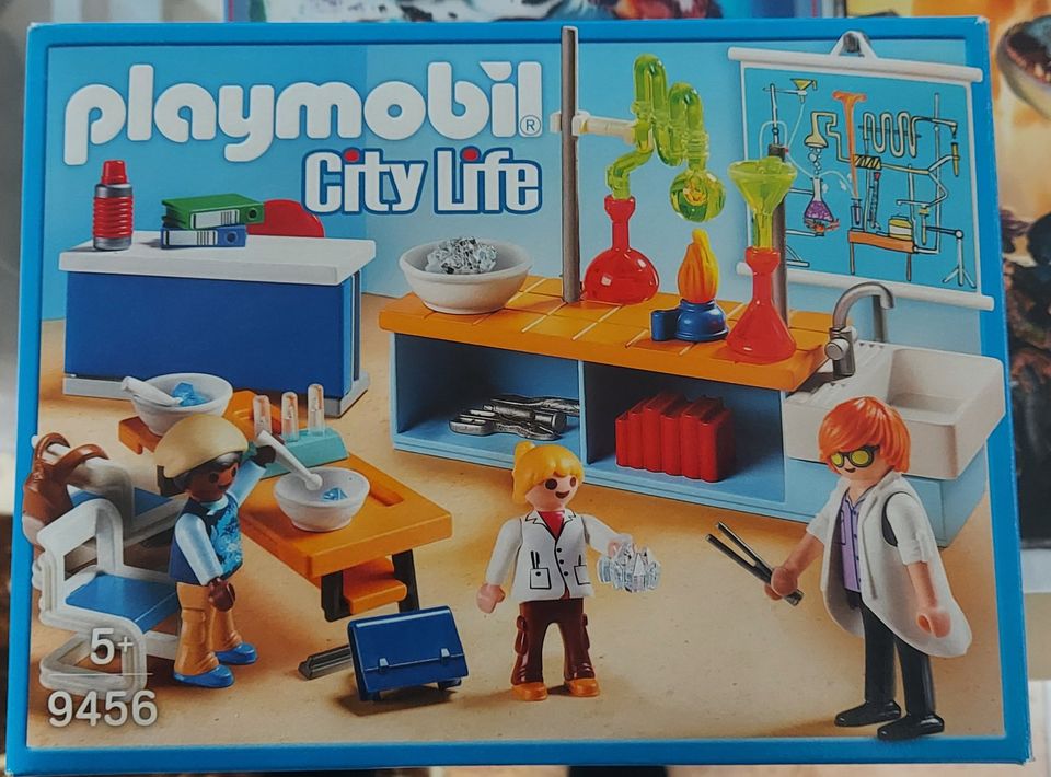 Playmobil Schule Chemie 9456 in Lindlar