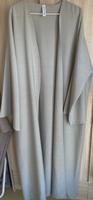 Kimono grau Creme / Abaya / Modest / Sommer Jacke Frankfurt am Main - Bornheim Vorschau