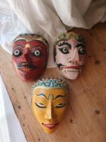 Java Topeng Holz Maske antik Vintage Indonesien Bali Bayern - Halfing Vorschau