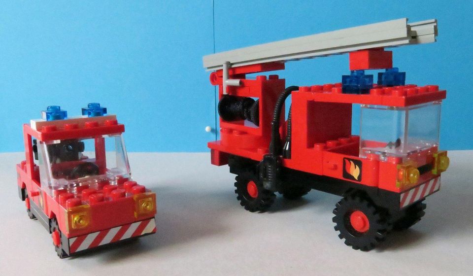 LEGO Set Nr. 6385 „Feuerwehr“ von 1985 mit OBA in Dornstadt