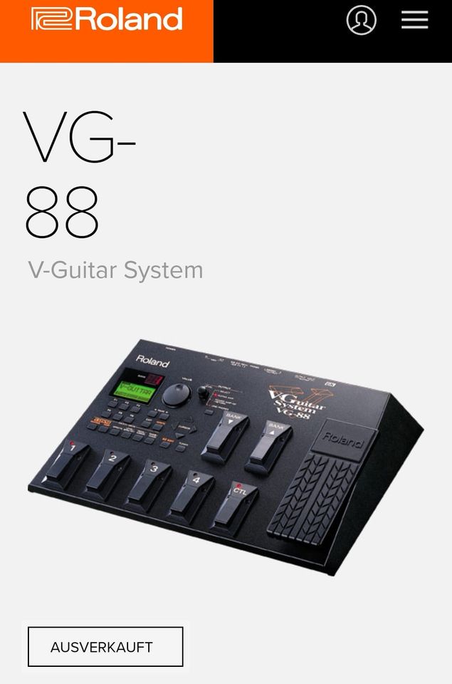 Roland VG-88 Vers.2 in Bergisch Gladbach