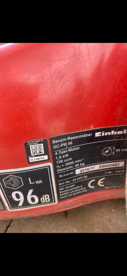 Einhell Benzin Rasenmäher GC-PM 46 in Löhne