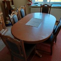 Tisch mit 6 Stühlen Eiche rustikal Dithmarschen - Marne Vorschau