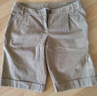 kurze beige Hose Größe 34 Sachsen - Rochlitz Vorschau
