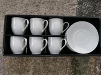 Set Espresso Tassen mit Untertassen neu in OVP Nordrhein-Westfalen - Langenfeld Vorschau
