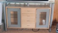 Sideboard mit Glasaufsatz:  (ohne Deko) Hessen - Linsengericht Vorschau