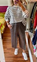ZARA metallic Plissee Hose edle Culottes Schimmer grau silber TOP Sachsen - Chemnitz Vorschau