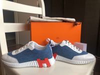 Hermes Bouncing Leder Sneaker Hermès Denim 39 Top Baden-Württemberg - Schutterwald Vorschau