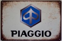 Piaggio Vintage Retro Blechschild 20x30cm Nostalgie Ape Ciao Brav Baden-Württemberg - Offenburg Vorschau