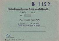 Briefmarken Auswahl-Heft Frankreich, Polen und BRD Bayern - Regensburg Vorschau