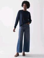 Closed  Pullover, Long Sleeve, Shirt, Blau, Leinen-Mix, Gr.L, Neu Wandsbek - Hamburg Eilbek Vorschau