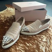 Miu Miu Sneaker rosa Glitzer Lack Gr 39 Baden-Württemberg - Lörrach Vorschau