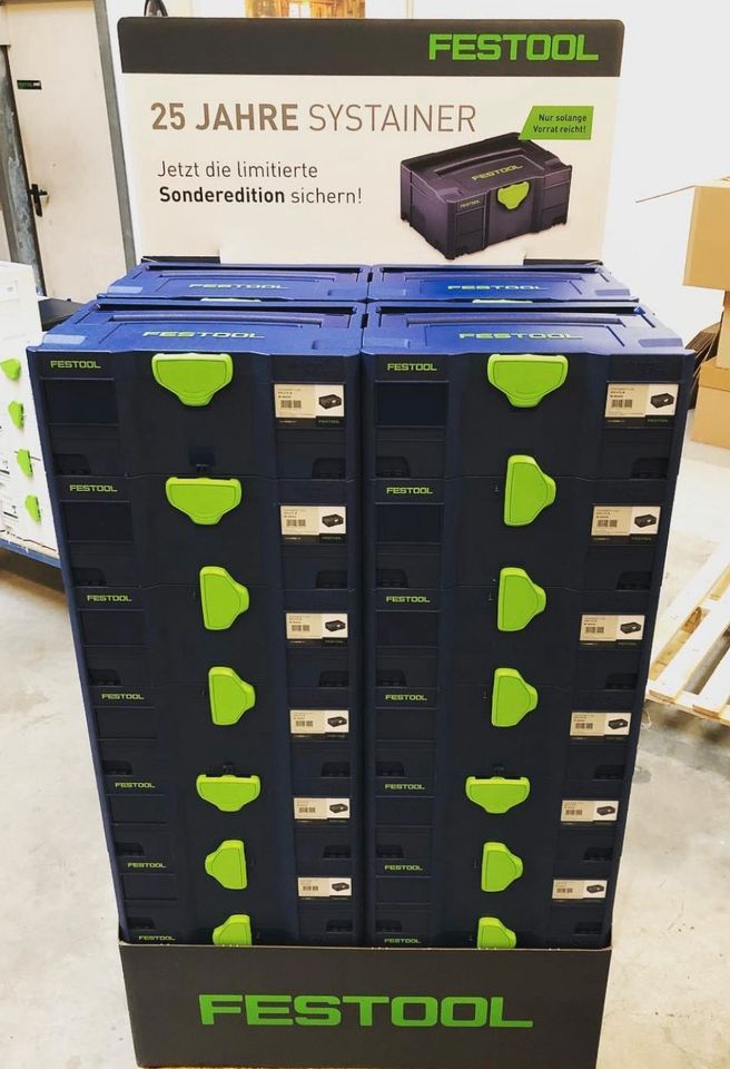 Festool Systainer SYS 2 TL B 204534 Sonderedition  blau in Höxter