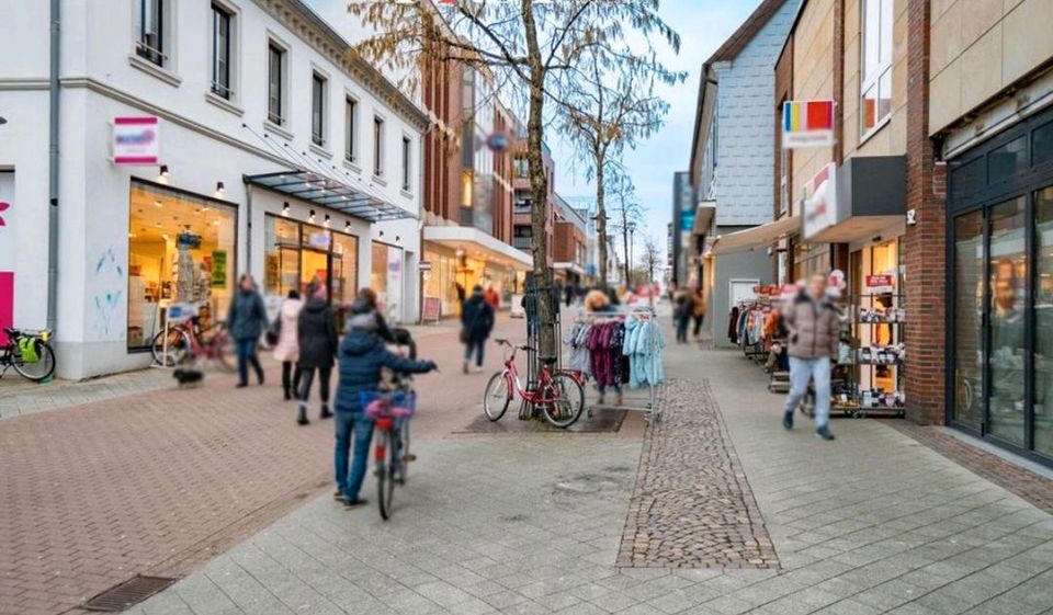 Büro/Praxis: Attraktiver Standort auf der Fußgängerzone in Rheine