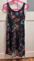 Vokuhila Kleid schwarz Blumen 134/140 Sommerkleid Niedersachsen - Emden Vorschau