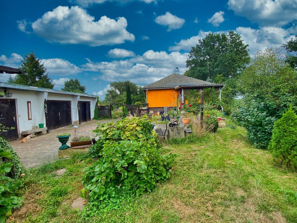 Romantisches Haus mit großem idyllischem Grundstück in Belgern