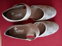 Rieker Sommerschuhe mit Absatz beige Niedersachsen - Seesen Vorschau