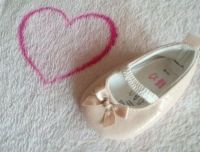 Rosa Baby Ballerina,erster Schuh zur Taufe, Geburt, Grösse 17-18 Hessen - Gießen Vorschau