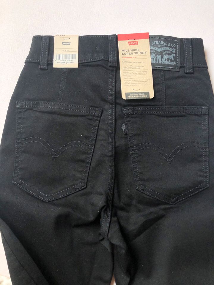 Levi‘s Mile High Super Skinny Jeans, 24x30, NEU mit Etikett in Hannover