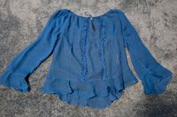 Diane von Fürstenberg Bluse,Gr. 4/34,blau/schwarz,Seide,neuwertig Leipzig - Lindenthal Vorschau