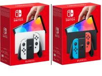Nintendo Switch OLED Spiele-Konsole rot blau | Weiß Top Zustand Berlin - Neukölln Vorschau