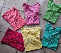 Shirts kurzer Arm - 6 Stück - verschiedene Farben Gr. S/M Esprit Sachsen - Nünchritz Vorschau