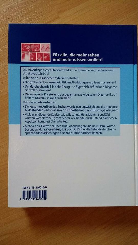 Radiologische Diagnostik/ Thiemeverlag, 10. Auflage *Neuwertig* in Lünen