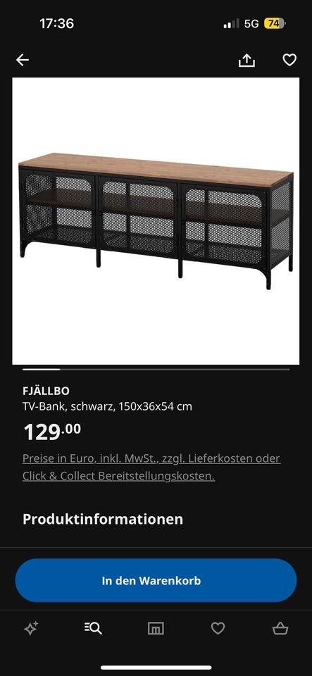Ikea Wohnzimmer Möbel in Ettlingen