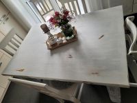 Esstisch shabby chic  4 Stühle Niedersachsen - Hameln Vorschau