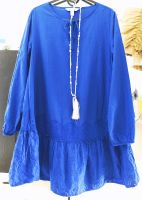 Bluse langarm Hemd Kleid Tunika Baumwolle blau lesbie tchibo Hannover - Südstadt-Bult Vorschau