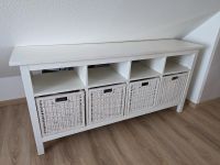 Ikea Hemnes Ablagetisch, weiß gebeizt mit 4x BRANÄS Körben Nordrhein-Westfalen - Paderborn Vorschau