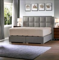 Boxspringbett,Grau Velours,32cm Matratze,Visco,sofort lieferbar Nordrhein-Westfalen - Detmold Vorschau