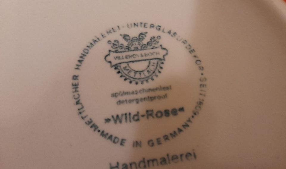Villeroy u. Boch Wild Rose,  Porzellan/Geschirr/Sammeln/Küche in Wiehl
