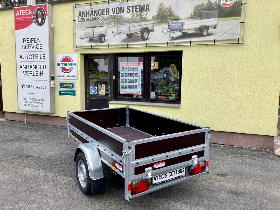 PKW Anhänger STEMA S10 | 2,01x1,15m | 750kg WOODOXX Holzanhänger in Cottbus